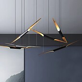 tanie Światła wiszące-lampa wisząca led 2 światła unikalny metal nowoczesny dom wiejski przewód regulowane lampy wiszące wyspa kuchenna oświetlenie jadalni sypialnia przedpokój nad zlewem 110-240v