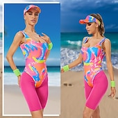 preiswerte Paar- und Gruppenkostüme-Puppe Cosplay Kostüm Outfits Retro Vintage Knallpink Film Cosplay for Herren Erwachsene Maskerade Karneval