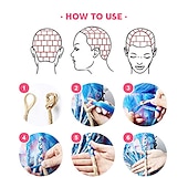 cheap Crochet Hair-36 Blonde Dreadlocks Extension Soft Handmade Synthetic Crochet Hair Super Long 0.6cm Dread Extensions Reggae Style for Women