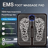 levne Masáž celého těla-elektrický ems masážní podložka na nohy úleva od bolesti uvolněte nohy akupunktury masážní podložka šok stimulace svalů zlepšit krevní oběh