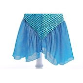 abordables Costumes pour filles-Sirène Sirène Princesse Aqua Robe Costume de soirée à thème Cosplay for Fille Enfant Carnaval Mascarade