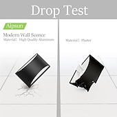 preiswerte Indoor-Wandleuchten-2er-Pack 20 cm (8 Zoll) einfache und moderne, fest verdrahtete Wandleuchte für den Innenbereich, schwarz und weiß, 9 W, austauschbare G9-Glühbirne, geeignet für Schlafzimmer, Nachttisch, Wohnzimmer,