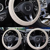 ieftine Husă Volan-1 buc. capac de volan cu fir de gheata usor universal 38 cm, rezistent la uzura, antiderapant, accesorii pentru modificarea masinii, accesorii auto fara inel interior