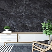 cheap Wallpaper-Cool Wallpapers 3D Stone Wallpaper Wall Mural Wall Covering Sticker Peel and Stick Removable PVC/Vinyl Material Self Adhesive/Adhesive Required Wall Decor for Living Room Kitchen Bathroom
