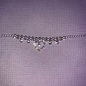 cheap Anklets-Ankle Bracelet Vintage Personalized Stylish Women&#039;s Body Jewelry For Wedding Party Evening Retro Alloy Heart Silver 1 PC