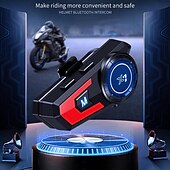 cheap Motorcycle Helmet Headsets-X7 Bluetooth 5.0 Motorcycle Helmet Headset Headphone Wireless Motorcycle Handsfree Stereo Earphone MP3 Speaker Waterproof