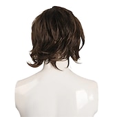 abordables Perruques de personnages de films-Star wars anakin skywalker cosplay perruque résistant à la chaleur cheveux synthétiques accessoires de fête perruques d&#039;halloween