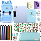 cheap Laptop Bags,Cases &amp; Sleeves-744 Pieces Back to School Supplies Kit for Kids K-12, School Essentials Supplies Set Bulk for Girls, Boys, Teachers. Includes Backpack, Pencils, Folders, Notebooks and Much More for Students All Ages