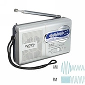 お買い得  MP3プレーヤー-オールドファッションラジオ多機能ミニポケットbc-r119ラジオスピーカー受信機伸縮アンテナラジオ受信機サポートam/fm