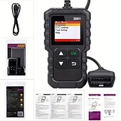 levne OBD-meta launch x431 creader /cr3001 obd ii plný výkon umí číst kódovou kartu moře