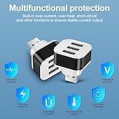 cheap USB Hubs-New 2.0HUB extender 3-port extended USB splitter USBHUB hub