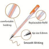 economico pittura, disegno e materiale artistico-penna gel glitter colore penna neutra penna a sfera penna conto mano stelle luminose lampeggianti per bambini colore speciale per prendere appunti