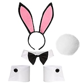 cheap Hair Styling Accessories-Mad Animal City Judy Rabbit Plush Ear Hair Band Cosplay Self Shot Prop Cartoon Party Headband Jewelry