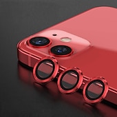 olcso iPhone-képernyővédők-1 készlet Kamera lencsevédő Kompatibilitás Apple iPhone 16 iPhone 15 Pro Max Plus iPhone 15 Pro Max Plus 14 13 12 11 Edzett üveg 9H erősség Anti Bubbles Anti-ujjlenyomat Nagyfelbontású (HD