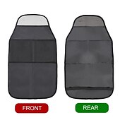 baratos Capas para bancos de automóveis-Capa protetora de assento anti-chute para carro para anti-lama e sujeira, capa de assento para bebês, crianças, anti-chute, capa de assento com bolsa de armazenamento