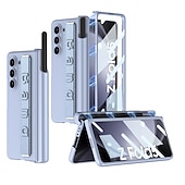 tanie Etui do telefonów Samsung-telefon Kılıf Na Samsung Galaxy Z Fold 5 Z Fold 4 Osłona tylna Pojemnik na ołówki Magnetyczne Ochrona całego ciała PC