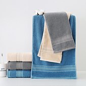 cheap Towels-Cotton Bath Towel Household Soft Absorbent Towel Adult Universal Wash Towel Back To School College Student