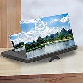 お買い得  スマホホルダー-14 スクリーン拡大鏡携帯電話ポータブル 3d hd 拡大プロジェクター画面引き伸ばし映画ショートビデオゲーム