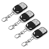 cheap Household Appliances-Universal 433MHz Garage Door Remote Duplicator, 4-Button Gate Remote Cloning Transmitter Control