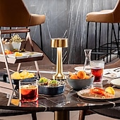 お買い得  テーブルランプ-テーブルランプ 充電式 / LED 現代コンテンポラリー USBパワード 用途 メタル