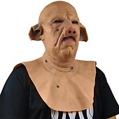 cheap Masks-Scary Pig Halloween Mask / Halloween Props Saw Funny Scary Costume Adults&#039; Men&#039;s / Women&#039;s Halloween / Carnival / Mardi Gras Easy Halloween Costumes Dress Up