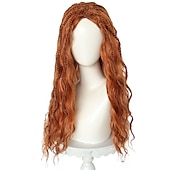 economico Parrucche dei personaggi dei film-la sirenetta 2023 ariel parrucche per feste cosplay parrucche di halloween