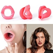 abordables Cuidado Personal &amp; Salud-Moldeador de labios de silicona, entrenador de sonrisas portátil, herramienta de belleza, tensor de boca, entrenador facial para niñas, mujeres y damas