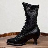 abordables années 1930-bottes blanches à lacets de style victorien pour femmes avec empiècements en dentelle - chaussures vintage élégantes pour les mariages et les occasions spéciales