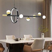 cheap Pendant Lights-Ceiling Pendant Light Globe Design Modern Pendant Light for Dining Room Kitchen Restaurant Bar Creative Golden Lighting Fixtures Nordic Line Hanging Ceiling Lamp 110-240V