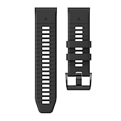 رخيصةأون عصابات ساعات Garmin-حزام إلى جارمين Fenix 7 7X 6 6X Pro Forerunner 955 945 935 Instinct 2X Solar Epix Approach S62 S60 Marq Descent G1 Quatix سيليكون إستبدال حزام 26mm 22mm تناسب سريع عصابة الرياضة معصمه