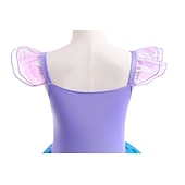abordables Costumes pour filles-Sirène Sirène Princesse Aqua Robe Costume de soirée à thème Cosplay for Fille Enfant Carnaval Mascarade