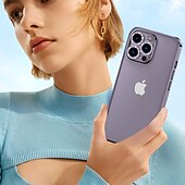 olcso iPhone-képernyővédők-1 készlet Kamera lencsevédő Kompatibilitás Apple iPhone 16 iPhone 15 Pro Max Plus iPhone 14 13 12 11 Pro Max Mini SE X XR XS Max 8 7 Plus Edzett üveg 9H erősség Anti-ujjlenyomat Nagyfelbontású (HD