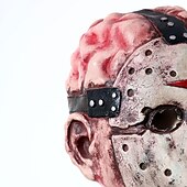 olcso Maszkok-Jason Vorhees Jason Voorhees Halloween Maszk Halloween-kellékek Vicces Ijesztő jelmez Felnőttek Férfi Női Mindszentek napja Farsang Egyszerű Halloween jelmezek Kiöltözik