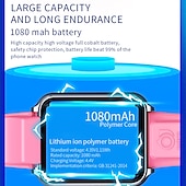 Χαμηλού Κόστους Smartwatch-696 W5PRO Εξυπνο ρολόι 1.83 inch τηλέφωνο έξυπνο ρολόι για παιδιά Bluetooth 4G Βηματόμετρο Υπενθύμιση Κλήσης Ξυπνητήρι Συμβατό με Android iOS παιδιά GPS Κλήσεις Hands-Free Φωτογραφική μηχανή IP 67