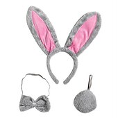 cheap Hair Styling Accessories-Mad Animal City Judy Rabbit Plush Ear Hair Band Cosplay Self Shot Prop Cartoon Party Headband Jewelry