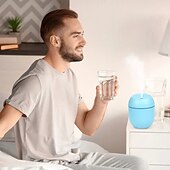 Χαμηλού Κόστους Υγραντήρες &amp; Αφυγραντήρες-φορητός υγραντήρας αέρα usb 7,44 oz Λειτουργίες διάχυσης αιθέριων ελαίων αυτόματη απενεργοποίηση με φως led για το σπίτι μηχανή παραγωγής ομίχλης αυτοκινήτου ατμομάγειρας προσώπου αποσμητικά χώρου