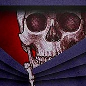 billige Guttens Halloween-kostymer-Gutt 3D Hodeskaller 3D Print T skjorte T-skjorte Langermet 3D-utskrift Høst Vinter Sport Mote Gatemote Barn 3-12 år utendørs Halloween Normal