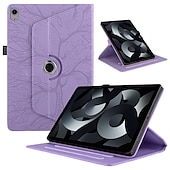 Χαμηλού Κόστους iPad θήκη-Δισκίο Θήκες Καλύμματα Για Apple 11 9.7 iPad Air 5ο ipad 9th 8th 7th Generation 10.2 inch iPad Air 3ο iPad mini 5ο 4ο με βάση στήριξης Ανοιγόμενη Περιστροφή 360° Δέντρο Μονόχρωμο TPU PU δέρμα