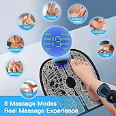 economico Massaggiatori per corpo-massaggiatore elettrico ricaricabile per piedi - migliora la circolazione sanguigna &amp; rilassare i muscoli: telecomando perfetto per gli uomini &amp; donne