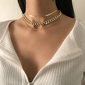 levne Náhrdelníky a přívěsky-3ks Sady šperků For Dámské Svatební Párty a večerní akce Dar Slitina Retro styl