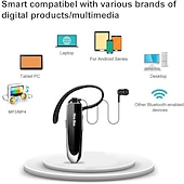 economico Cuffie TWS wireless-Auricolare Bluetooth V5.0 Cuffie Wireless Handsfree con Microfono 24 Ore Cuffie da Guida 60 Giorni di Standby per iPhone Android Samsung Laptop Autista