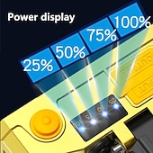 זול פנסים טקטיים-פנס led סופר בהיר usb נטענת מנורת כורים פנס בוהק בהספק גבוה פנס דיג שדה צמוד ראש מנורת סוללה בעלת קיבולת גבוהה לפיד סוללה אור לבן ואור צהוב שני סוגי תאורה
