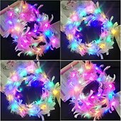 お買い得  光るおもちゃ-ストレス解消グッズ 2 pcs DIY プラッシュ 混合材 用途 青少年 女性 少年少女 パーティー アウトドア 家