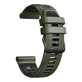 baratos Relógios Garmin-Pulseiras de Relógio para Garmin Fenix 7 Pro 6 5 Plus Epix Pro 47mm Approach S70 47mm S62 S60 Forerunner 955 255 945 745 Instinct 2 Marq Descent Quatix 22mm Silicone Substituição Alça 22mm Ajustável