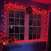 cheap Solar String Lights-Solar Copper Wire Lights Led Fairy Lights String Outdoor Waterproof Ground Plug Decorative Lights Christmas Lights