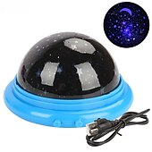 economico luci del proiettore della galassia stella-baby star sky proiettore lampada cambia colore stellato ufo led luce notturna luna cosmo giocattoli per bambini arredamento camera da letto regali di compleanno