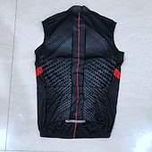 levne Pánské dresy-Pánské Dámské Cyklovesta Grafika Bez rukávů Kolo Vrchní část oděvu se 3 zadními kapsami Horská cyklistika Silniční cyklistika Rychleschnoucí Yumuşak Reflexní pásky Zadní kapsa Sportovní čern