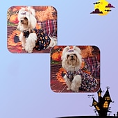 halpa Puvut-Koirat Kissat College Hameet Koiran bandanahuivi Juhla Hauska Talvi Hengittävä Pehmeä Pestävä Mukava ulko- Halloween Rento / arki Koiran vaatteet for Bichon Frise Pomeranian Pienelle lemmikille