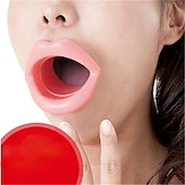 abordables Cuidado Personal &amp; Salud-Moldeador de labios de silicona, entrenador de sonrisas portátil, herramienta de belleza, tensor de boca, entrenador facial para niñas, mujeres y damas