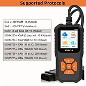 お買い得  OBD-obd2 カースキャナーはカラースクリーンで車両の故障を即座に診断します &amp; 故障コードリーダー